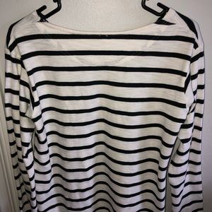 Black and White striped sweater